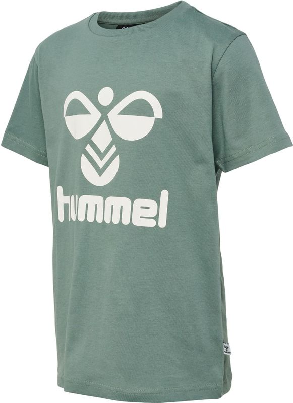 Hummel - hmlTRES - T-shirt - Korte Mouwen - Biologisch Katoen