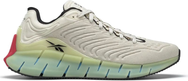 Reebok - Zig Kinetica - Sportschoenen - Zwart - Ademend Bovenwerk