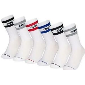 Converse - Wordmark - Kindersokken - Verpakking van 6 Paar