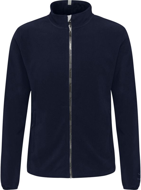 Hummel - hmlNORTH FULL ZIP FLEECE JACKET - Fleece Jas - Monochroom