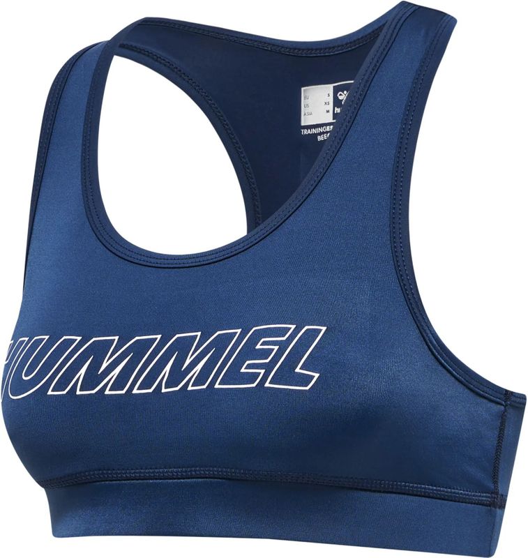 Hummel - Te Tola - Sportbeha - Zwart - 85% Polyester, 15% Elastaan