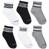 Converse - CHN Basic Wordmark - Enkelsokken - Set van 6