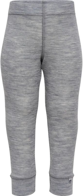 Hummel Leggings - HmlMini - Wol - Grijs Gevlekt - Hummel - 56 - Leggings - Wol