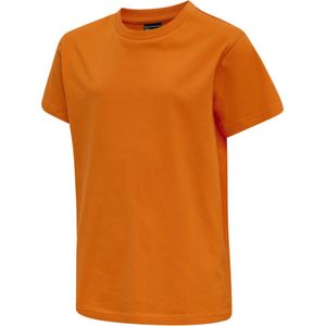 Hummel - hmlRED BASIC T-Shirt - Rood - Katoen - Korte Mouwen