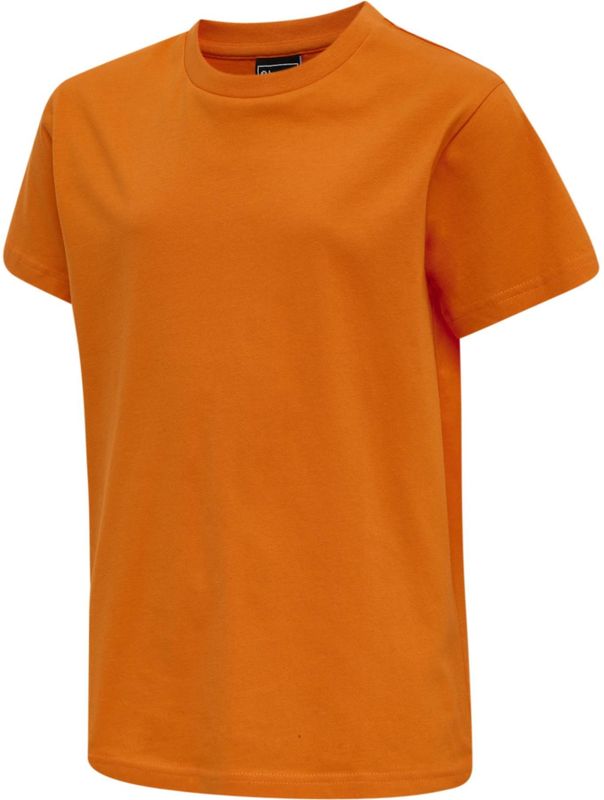 Hummel - hmlRED BASIC T-Shirt - Rood - Katoen - Korte Mouwen