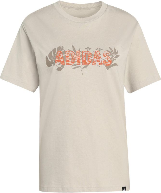 Dames-T-shirt adidas Animal Graphic