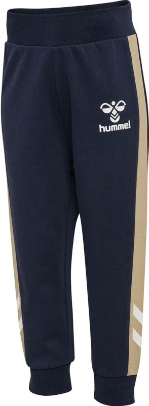 Hummel - hmlHASSAN - Joggingbroek - Jongens - Badstof van Biologisch Katoen