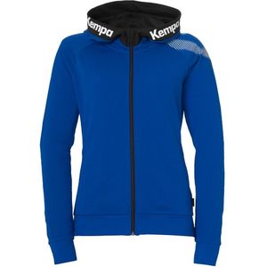 Kempa Dames Core 26 Hood Jacket - Sweatvest - Zwart - Katoen/Viscose