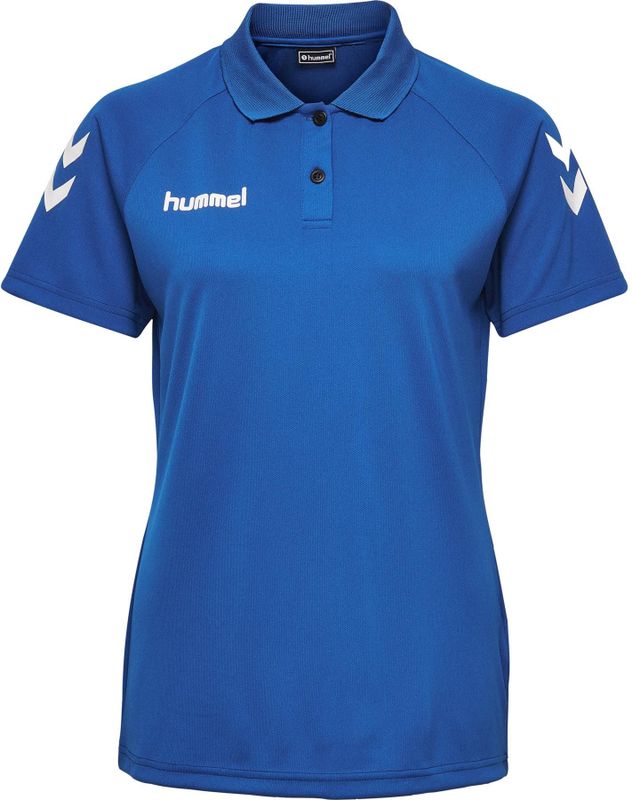 Hummel - hmlCORE Functional - Damespolo - Met Contrasterende Visgraatdetails