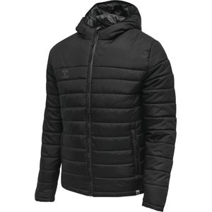 Hummel - hmlNORTH QUILTED HOOD JACKET - Winterjas - Geweven Ripstop - Zwart