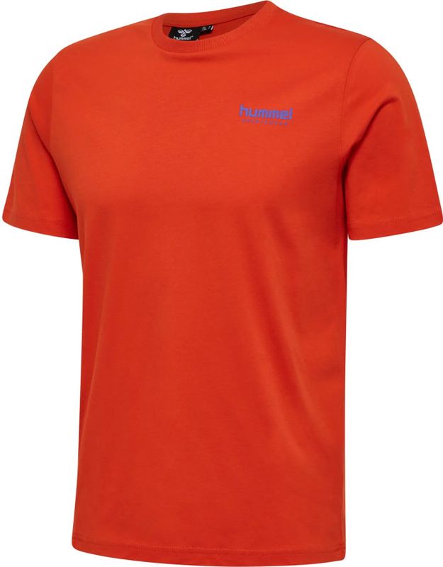 Hummel - hmlLGC JOSE T-shirt - Katoen - Korte Mouwen - Ronde Hals