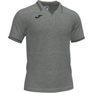 Joma Campus Iii Korte Mouw Poloshirt Grijs Man