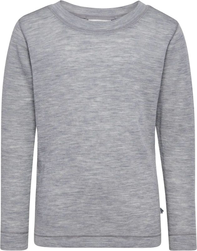 Hummel - HMLJR WOOL RIB T-SHIRT L/S - T-shirt - Lange Mouwen