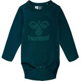 Hummel - Hmlfastwo Flipper Body - Deep Teal - Langarm Body