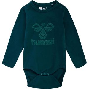 Hummel - Hmlfastwo Flipper Body - Deep Teal - Langarm Body