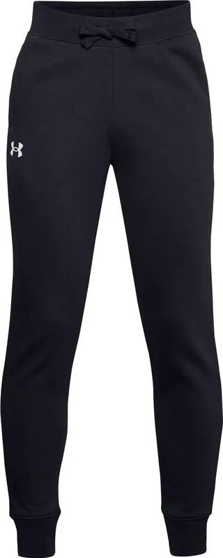Under Armour Rival Broek - Katoenmix - Zwart - Losse Pasvorm - 80% Katoen