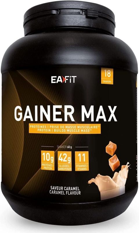 Gainer Max - Karamel - Voedingssupplement - 1,1 kg