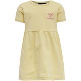 Hummel - Iris Dress - Kinderjurk - Italian Straw - Korte Mouwen - ca. 6 maanden