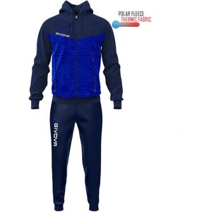 Hooded fleece trainingspak Givova Visa