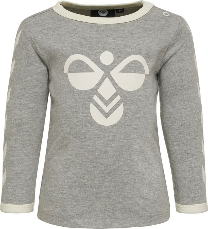 Hummel - Flipper - Longsleeve T-Shirt - Grey Melange