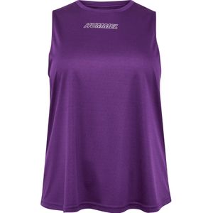 Hummel - Hmlte Curvy Tanktop Plus - Imperial Purple - Dames T-Shirt