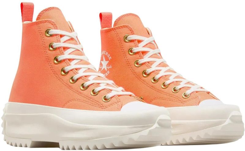 Converse - Run Star Hike Platform - Hoge Sneakers - Oranje