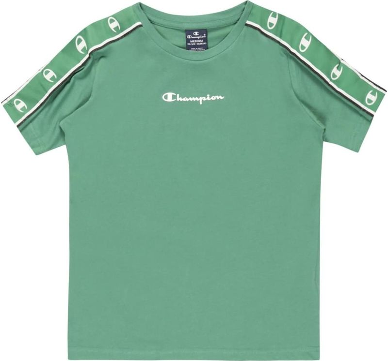 Champion - T-shirt - Gestreept - Unisex - 100% Katoen - Korte Mouwen