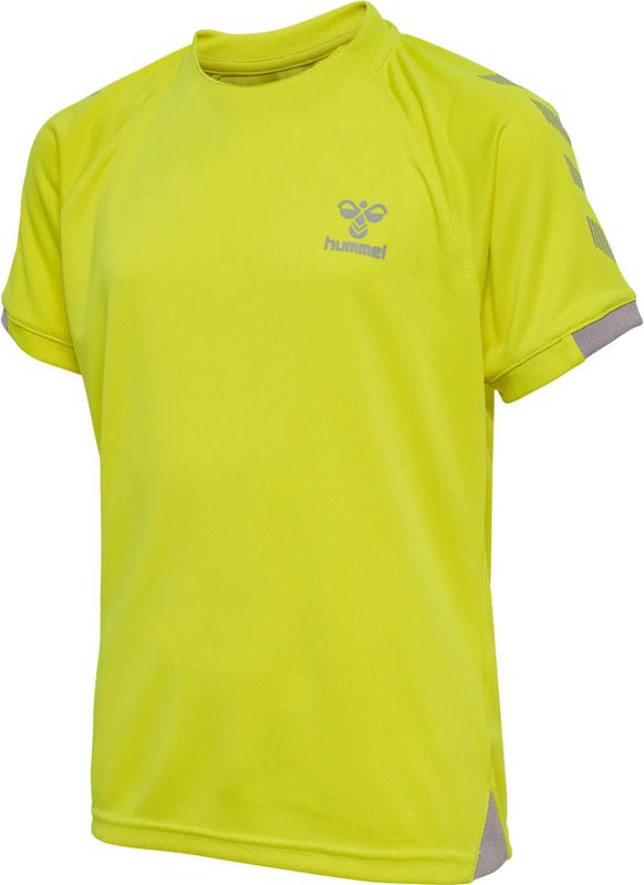 Hummel - GG - Kindertrui - 100% Polyester - Netweefsel, Logo Chevrons, Geribde Details