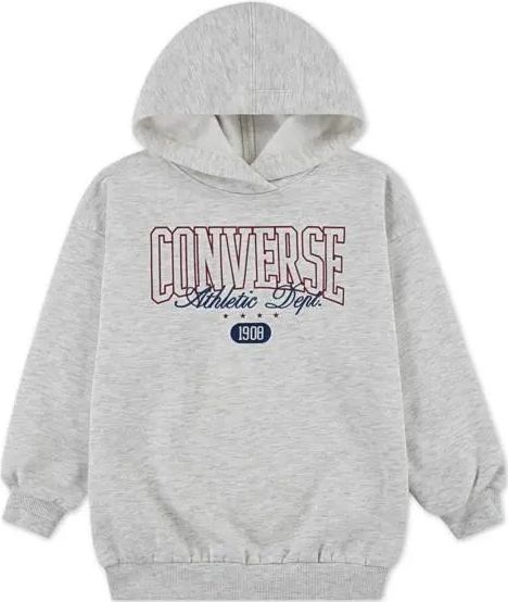 Converse - Boyfriend - Hoodie - Grijs - Katoen