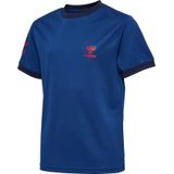 Hummel - Q4 - Kindertrui - Polyester - Netstof, Bedrukt Logo, Chevron Print