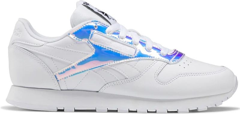 Reebok - Classics Leather - Dames Sportschoenen - Leren Model - Iriserende Accenten