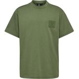 Hummel - Hmlclean T-shirt - T-shirt - Biologisch Katoen - Ronde Hals - Regular Fit