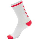 Hummel - Elite Indoor Sock Low - Sokken - Zwart - Antibacteriële Behandeling, Vochtregulerende Stof