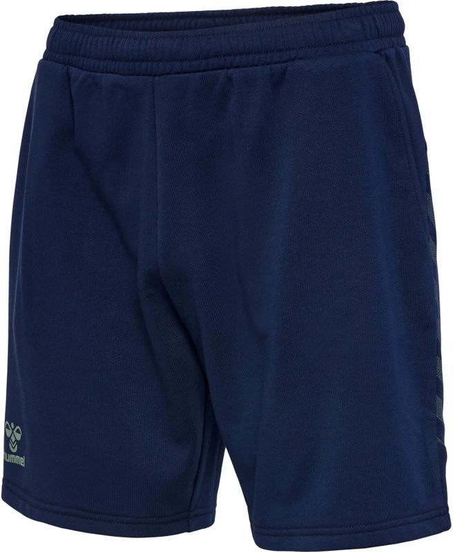 Hummel HmlStaltic - Katoenen Short - Sweatshirt Stof - Zwart