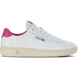 K-Swiss - Slammklub CC - Damestrainers - Wit - Synthetisch Leer