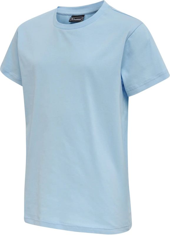 Hummel - Red Basic - Kinder T-shirt - Katoen - Korte Mouwen