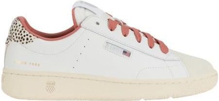 K-Swiss Slammklub CC - Tennisschoenen - Wit - Leer - Rubberen Buitenzool