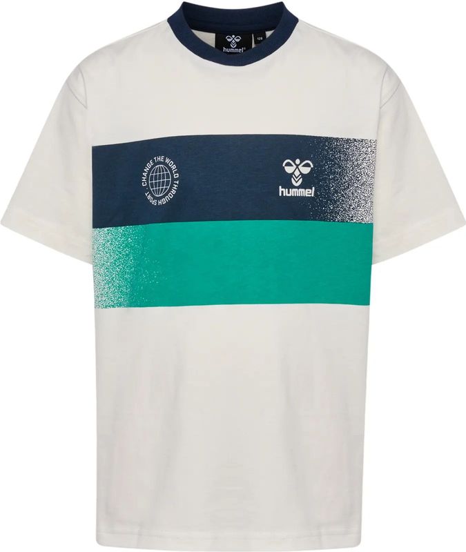 Hummel T-Shirt - hmlBox - Marshmallow - Hummel - 4 jaar (104) - T-Shirts