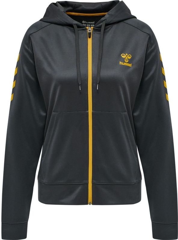 Hummel - hmlACTION POLY ZIP HOODIE WOMAN - Dames Sweatshirt - Met Capuchon