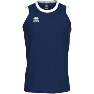 Errea - Dayton - T-shirt - Blauw/Wit - 100% Polyester