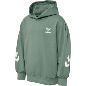 Hummel - Hoodie - Sweatshirt - Met Bedrukt Logo - Visgraatprint