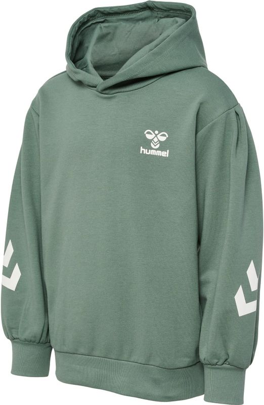 Hummel - Hoodie - Sweatshirt - Met Bedrukt Logo - Visgraatprint