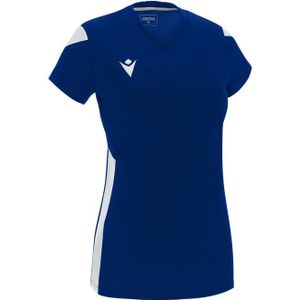 Macron - Oxygen Shirt - Korte Mouw - Royal / Wit