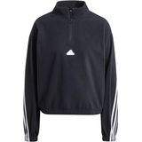 Dames sweatshirt met kwart rits adidas Future Icons 3-Stripes