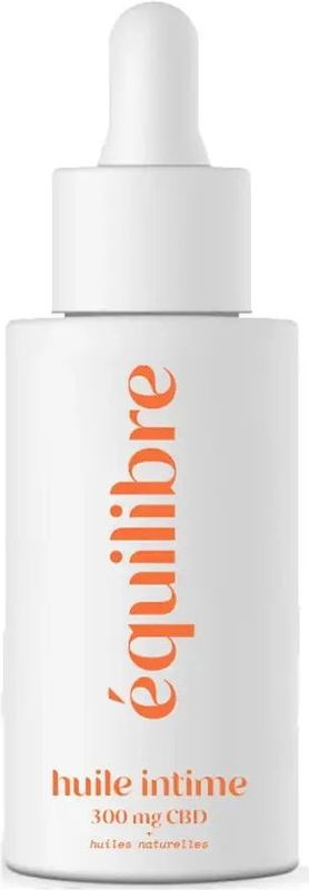 Intieme Olie - Equilibre - 30 ml - Smerende CBD Olie - THC-vrij - Veganistisch