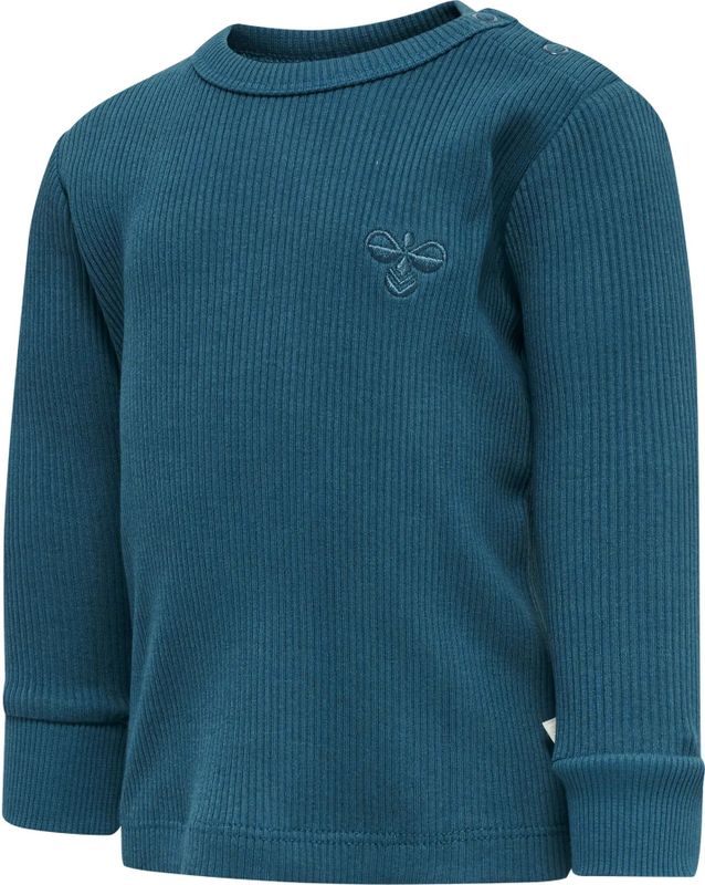 Hummel - hmlSAMI T-shirt L/S - T-shirt - Biologisch Katoen - Lange Mouwen