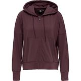 Hummel - hmlLUISE LOOSE - Hoodie - Met Rits - Stretch Jersey