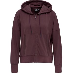 Hummel - hmlLUISE LOOSE - Hoodie - Met Rits - Stretch Jersey