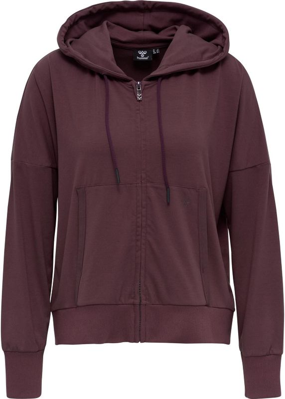 Hummel - hmlLUISE LOOSE - Hoodie - Met Rits - Stretch Jersey