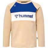 Hummel - hmlMurphy - T-shirt - Wit - 95% Biologisch Katoen, 5% Elastaan, Lange Mouwen, Drukknopen